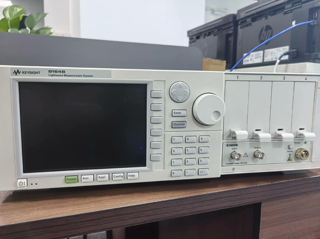 81600B 可調(diào)激光器 是德 Keysight模塊都是進入后報錯 維修案例